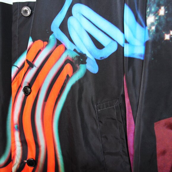 BNWT SS20 DRIES VAN NOTEN x YOSHIROTTEN ROAL PRINT COAT 50 - Picture 6 of 15